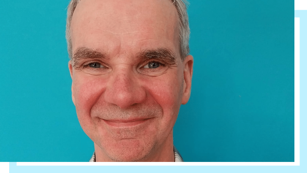 Richard Poffey, a middle aged white man with short grey hair
