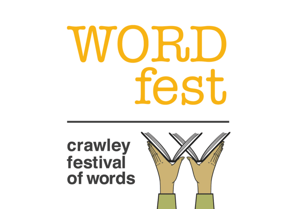 Word Fest Crawley logo